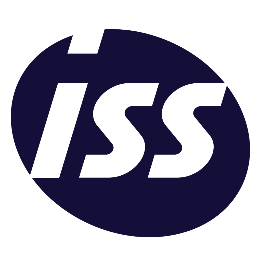 Le logo d'ISS est affiché ici pour mettre en avant son partenariat avec AKTISEA dans l'optimisation de la politique handicap de l'entreprise. Chez AKTISEA, entreprise adaptée, nous sommes engagés pour plus d'inclusion.