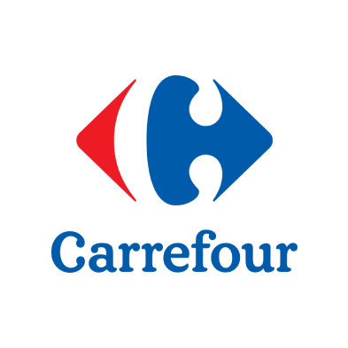 Le logo de Carrefour est affiché ici pour mettre en avant son partenariat avec AKTISEA dans l'optimisation de la politique handicap de l'entreprise. Chez AKTISEA, entreprise adaptée, nous sommes engagés pour plus d'inclusion.