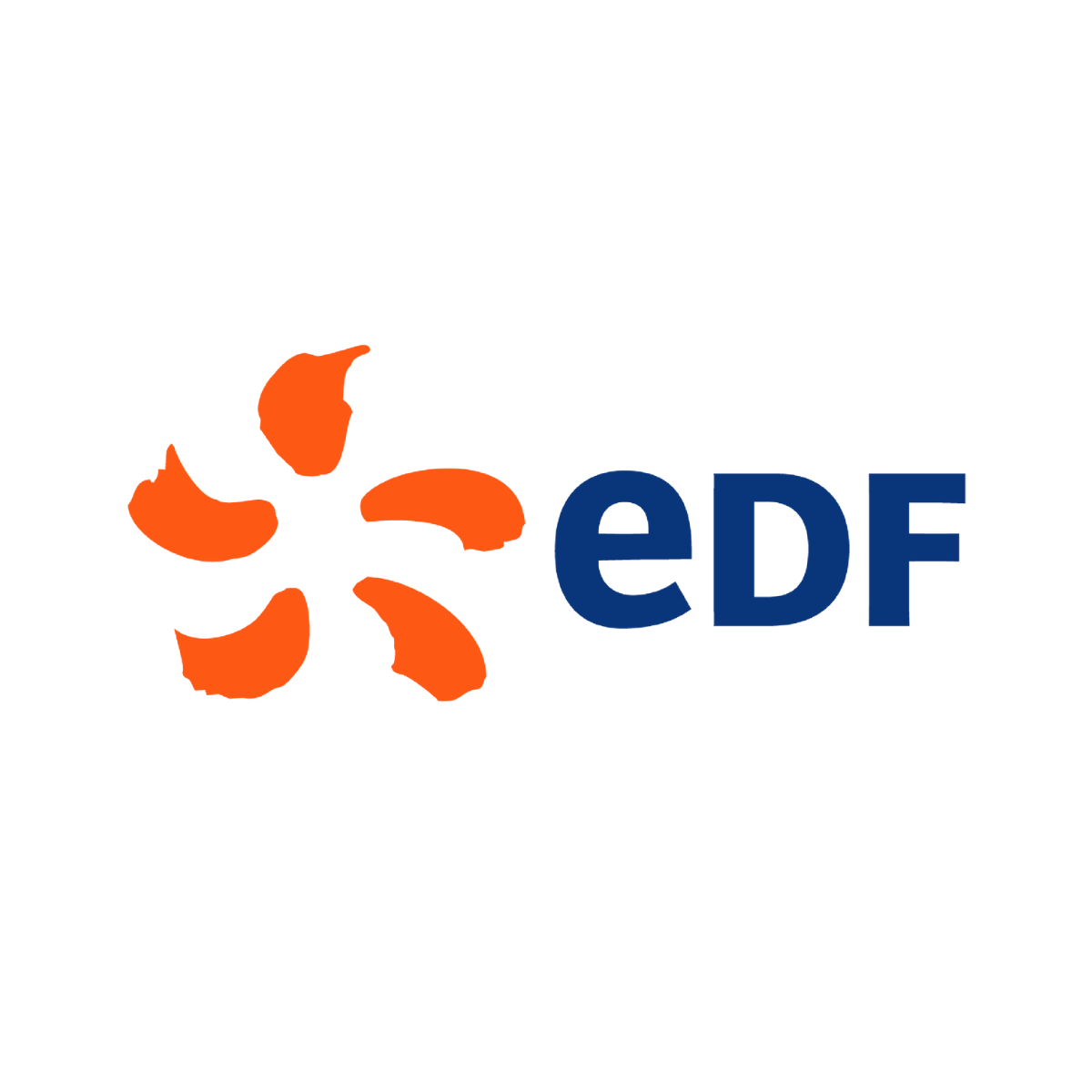 Le logo de EDF est affiché ici pour mettre en avant son partenariat avec AKTISEA dans l'optimisation de la politique handicap de l'entreprise. Chez AKTISEA, entreprise adaptée, nous sommes engagés pour plus d'inclusion.
