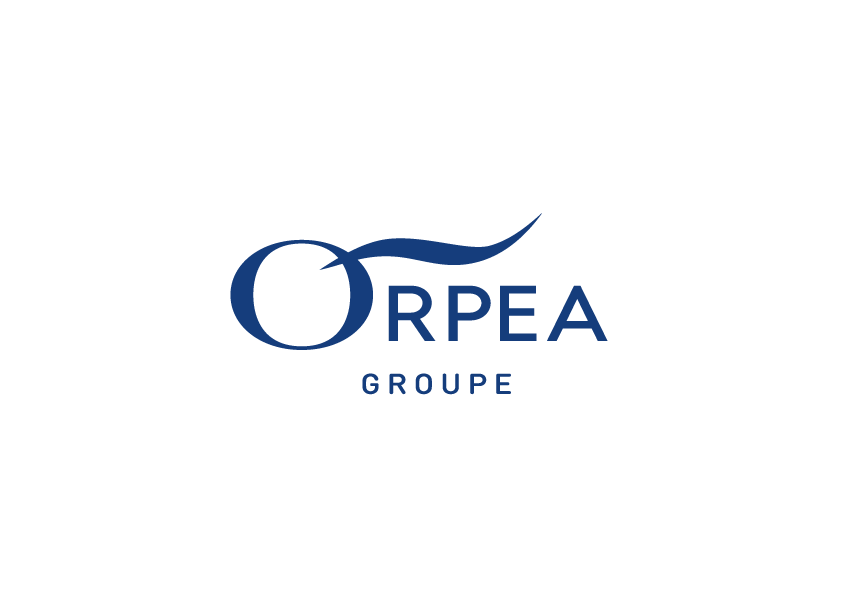 Le logo d'ORPEA est affiché ici pour mettre en avant son partenariat avec AKTISEA dans l'optimisation de la politique handicap de l'entreprise. Chez AKTISEA, entreprise adaptée, nous sommes engagés pour plus d'inclusion.
