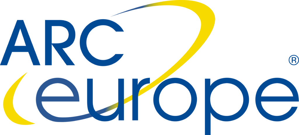 Le logo de ARC EUROPE est affiché ici pour mettre en avant son partenariat avec AKTISEA dans l'optimisation de la politique handicap de l'entreprise. Chez AKTISEA, entreprise adaptée, nous sommes engagés pour plus d'inclusion.