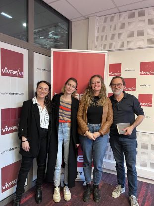 Alice Devès et Anaelle Marzeliere, Petite Mu. Podcast sur le handicap en entreprise Vivre FM & AKTISEA
