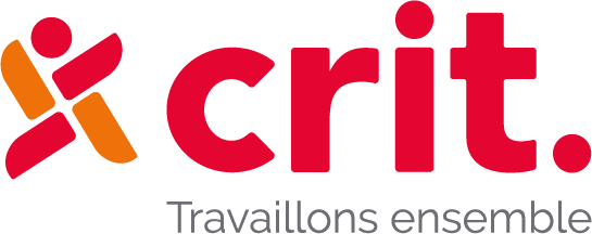 Logo Crit partenaire d'AKTISEA sur le challenge Handipoursuite