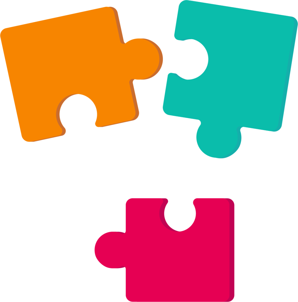 Pictogramme représentant l'esprit d'équipe et collaboration 