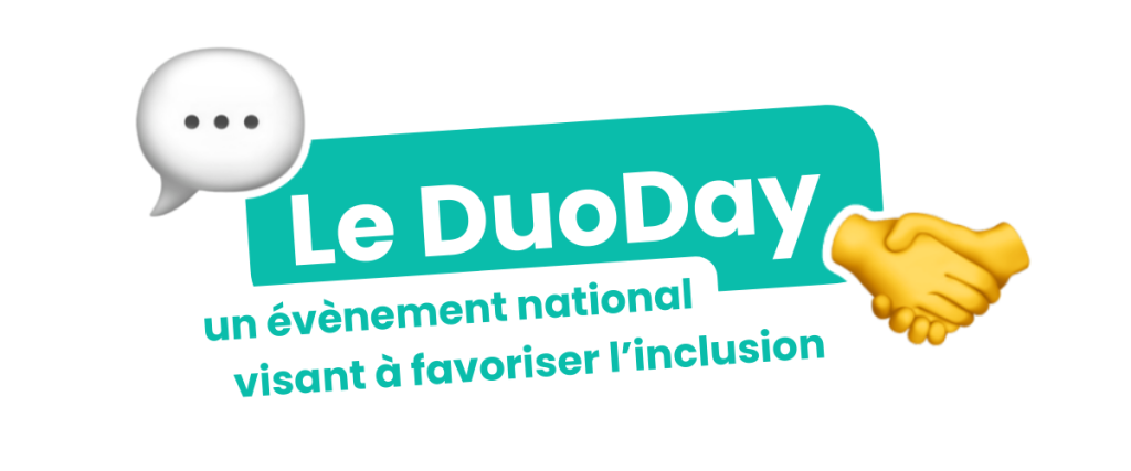 DuoDay : un évènement national visant à favoriser l'inclusion.
