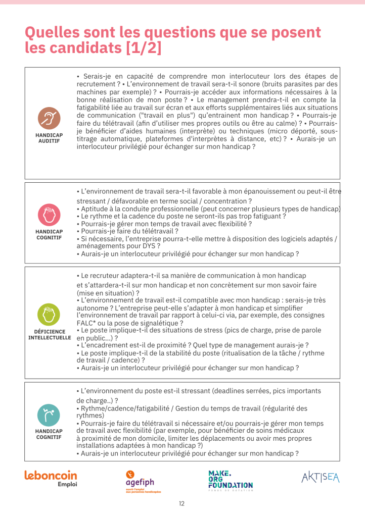 Un extrait du livre blanc pour créer des offres d'emploi inclusives