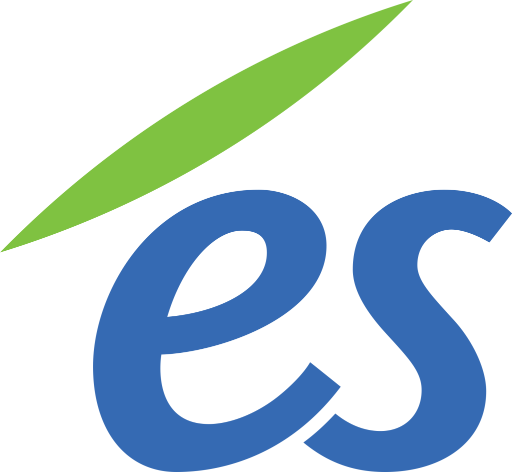 Logo ÉS partenaire d'AKTISEA sur le challenge Handipoursuite